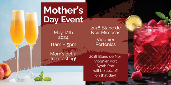 May 12th – Mother’s Day at Torii Mor